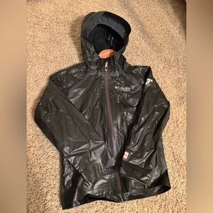 Columbia Kids titanium waterproof rain jacket size XS/TP